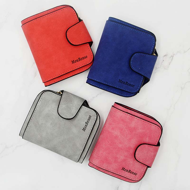 Small Wallet for Women – Multi - Slot Bifold Wallet with Zipper Pocket & ID Window - VOTVO