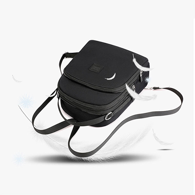 2-in-1 Waterproof Lightweight Casual Backpack Shoulder Bag for Women