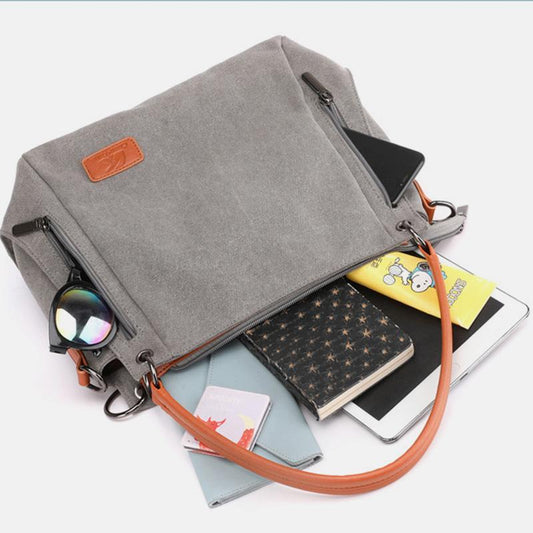 Large Capacity Casual Canvas Crossbody Bag for Women – Stylish & Practical - VOTVO