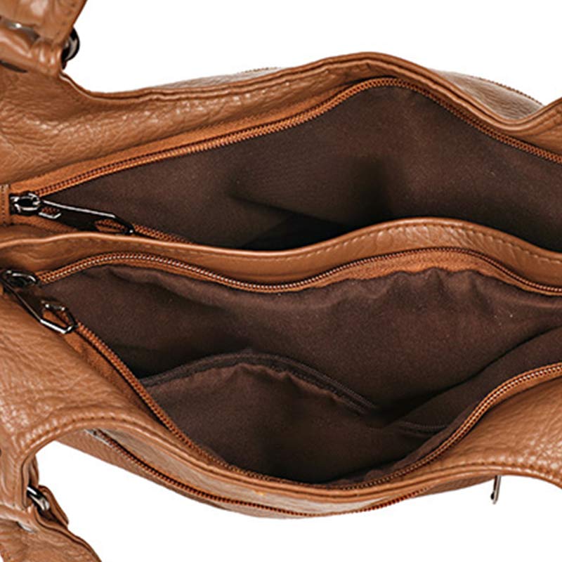 Women Handbags and Purse – Large Double Compartment Hobo Bag Tote
