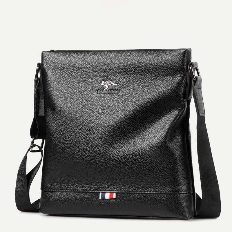 Men's Messenger Bag – Soft PU Leather Crossbody Sling Pack for Travel, Business & Daily Use - VOTVO