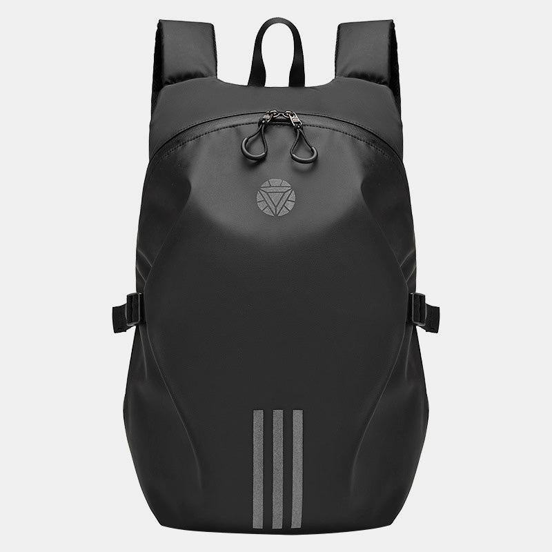 Large Capacity Waterproof Motorcycle Helmet Backpack – Reflective Riding Gear for Men