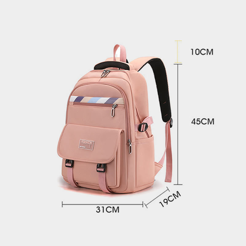 Waterproof Backpack for Women – Soft Breathable Fabric Casual Travel Bag