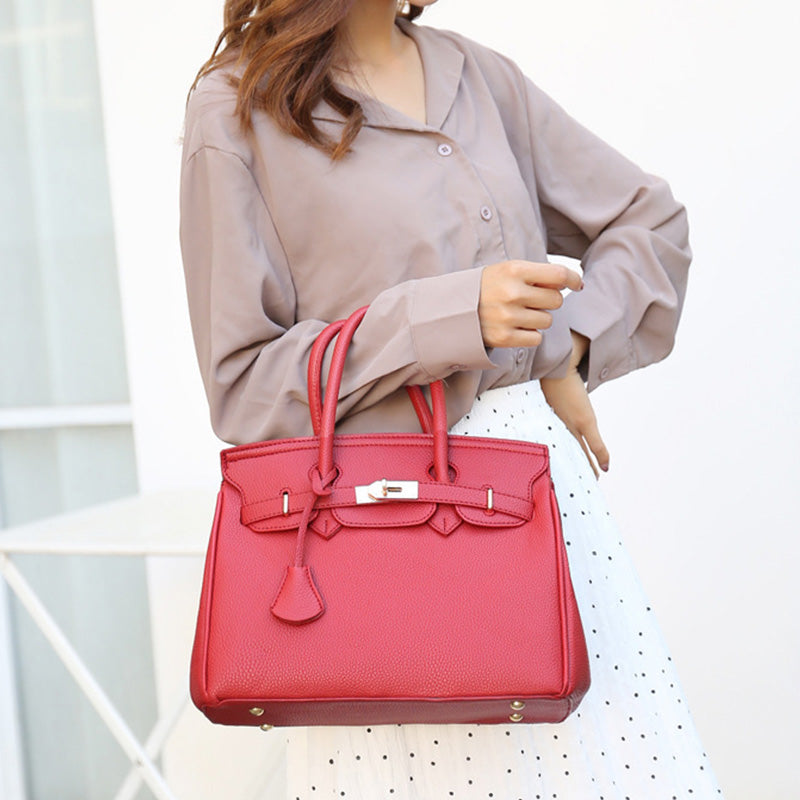 Women's Fashion Leather Handbags Purses Top-Handle Totes Satchel Ladies Shoulder Bag