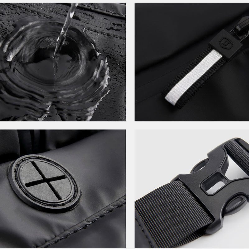 Waterproof Waist Bag for Men & Women – Large Chest Sling Bag with Adjustable Strap - VOTVO