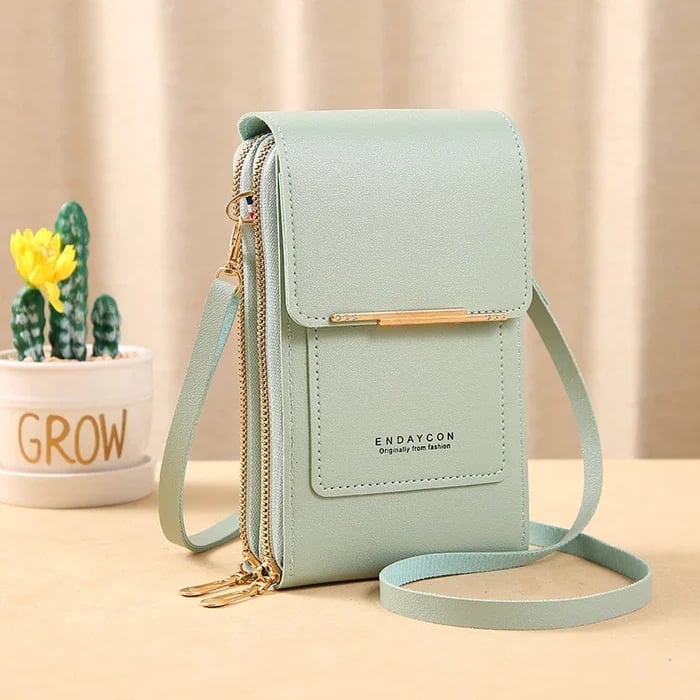 French shell shoulder bag, perfect for many styles