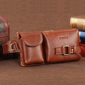 Vintage Multi - Carry Genuine Leather Sling Bag – Versatile Crossbody, Waist, and Sling Bag for Men and Women - VOTVO