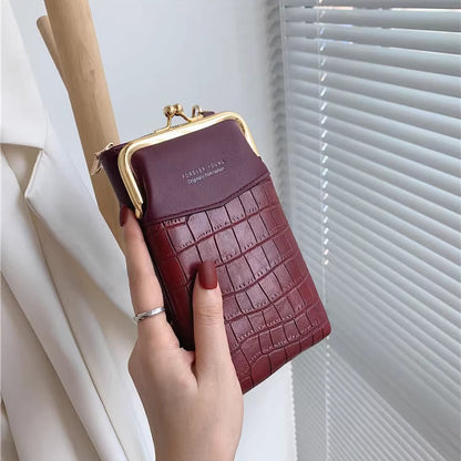 Small Crossbody Cell Phone Purse – Mini Shoulder Bag & Wallet for Women