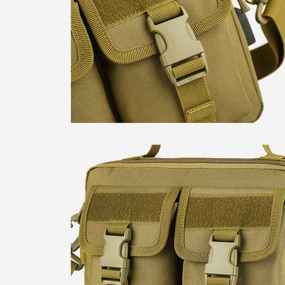 USB Charging Waterproof Large-Capacity Outdoor Messenger Bag – Nylon Crossbody Bag for Sports & Daily Use