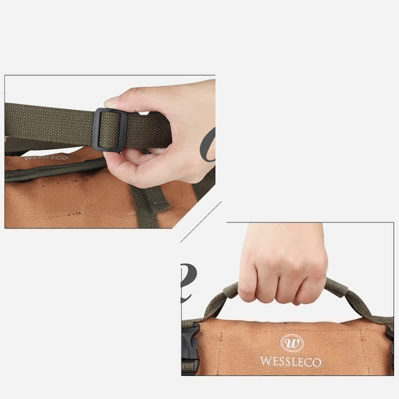 Roll Tool Pouch – Rolling Tool Bag Handbag Shoulder Organizer for Men