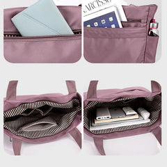 Simple Casual Nylon Tote Bag for Women – Everyday Shopping Handbag - VOTVO