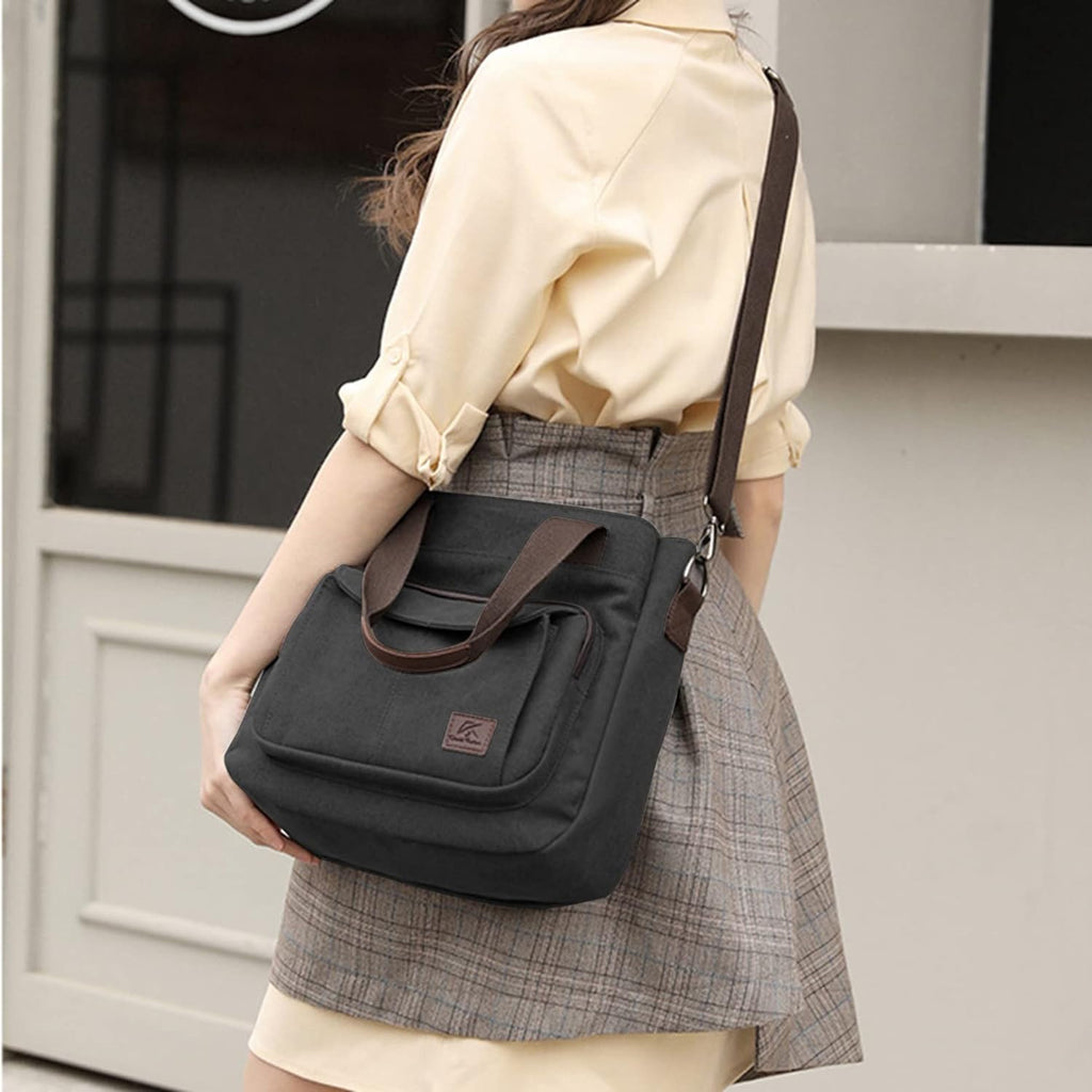 Versatile Women's Canvas Bag: A Stylish Small Bag for Work and Beyond - VOTVO