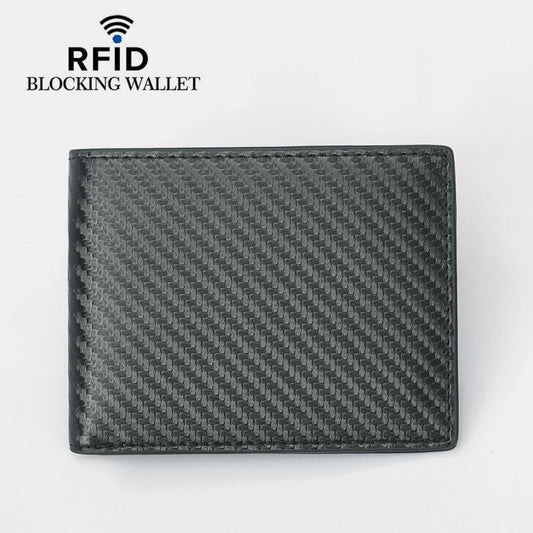 Genuine Leather RFID Blocking Slim Wallet - VOTVO