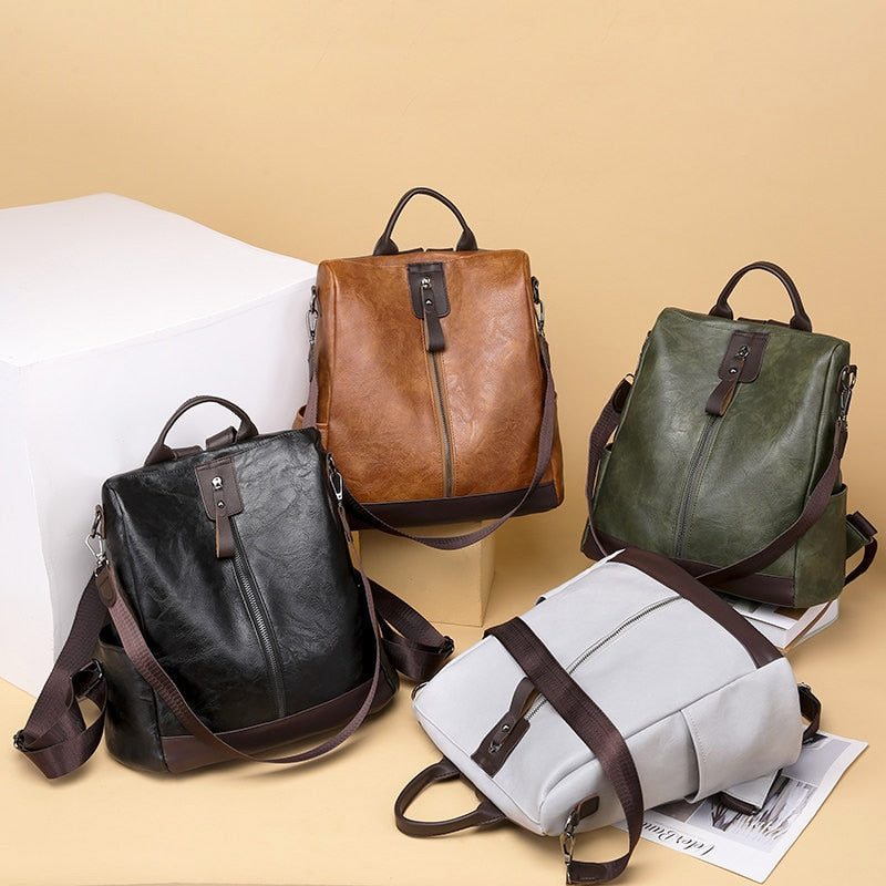 Convertible Anti-Theft Backpack with Large Capacity – Secure & Versatile