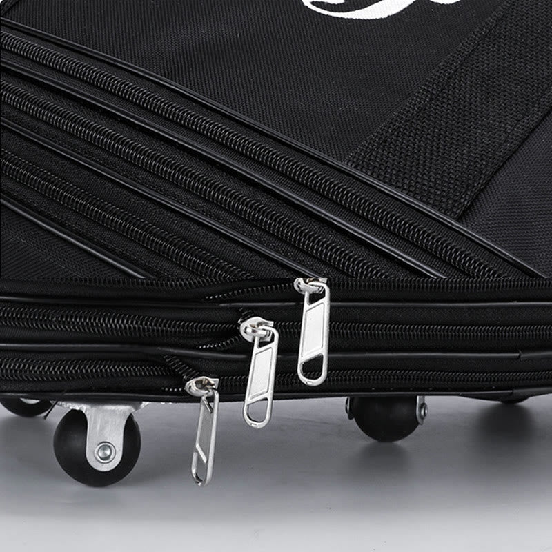 Multifunctional Large Capacity Rolling Tote Crossbody Handbag for Travel – Versatile Nylon Tote Bag