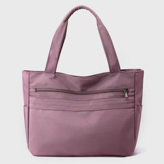 Schlichte, lässige Nylon-Tragetasche für Damen – Handtasche für den täglichen Einkauf