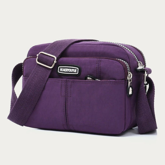 Casual Crossbody Bag for Women – Waterproof Triple Layers Nylon Bag - VOTVO