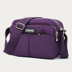 Casual Crossbody Bag for Women – Waterproof Triple Layers Nylon Bag - VOTVO