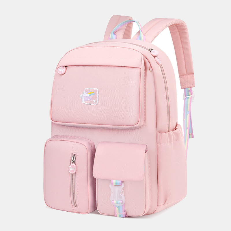Waterproof Lightweight Large-Capacity College Backpack – Cute & Comfortable School Bag