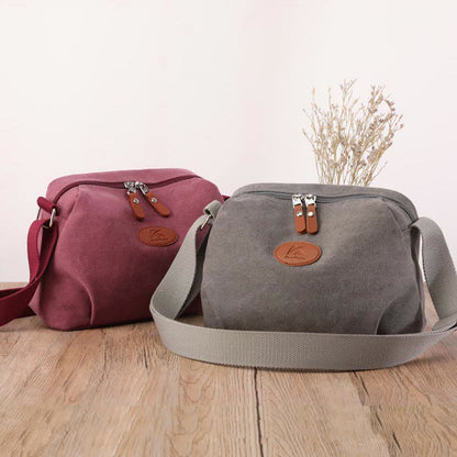 Lightweight Canvas Crossbody Bag for Women | Small Shoulder Purse - VOTVO