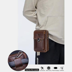 Genuine Leather Multifunctional Waist & Messenger Bag for Men – Versatile Crossbody & Shoulder Bag - VOTVO
