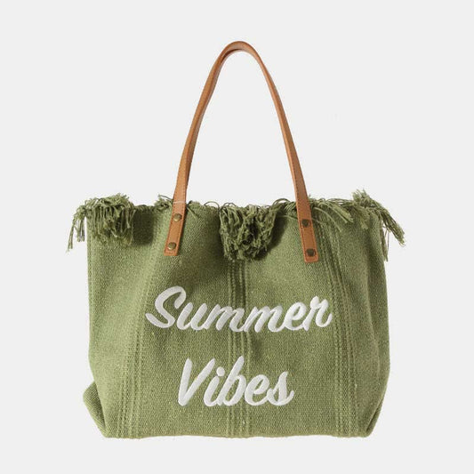 Canvas Tote Bag - Extra Large Summer Shoulder Handbag Purse