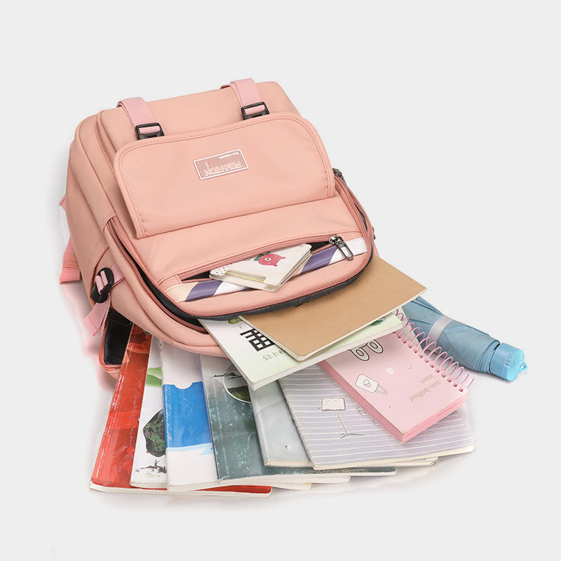 Waterproof Backpack for Women – Soft Breathable Fabric Casual Travel Bag